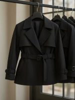 مدل پالتو بارونی کوتاه 1 - تصویر 5