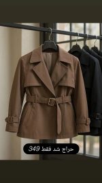 مدل پالتو بارونی کوتاه 1 - تصویر 4