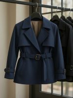 مدل پالتو بارونی کوتاه 1 - تصویر 2