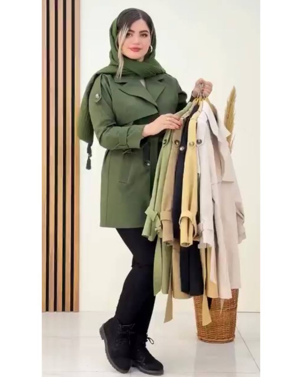 مدل پالتو بارونی کوتاه 2