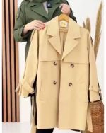 مدل پالتو بارونی کوتاه 2 - تصویر 3