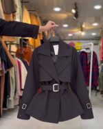 مدل پالتو بارونی کوتاه 4 - تصویر 5