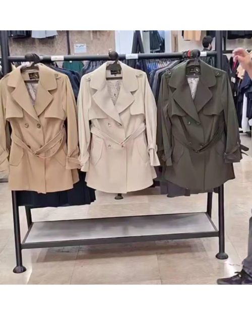 مدل پالتو بارونی کوتاه 5