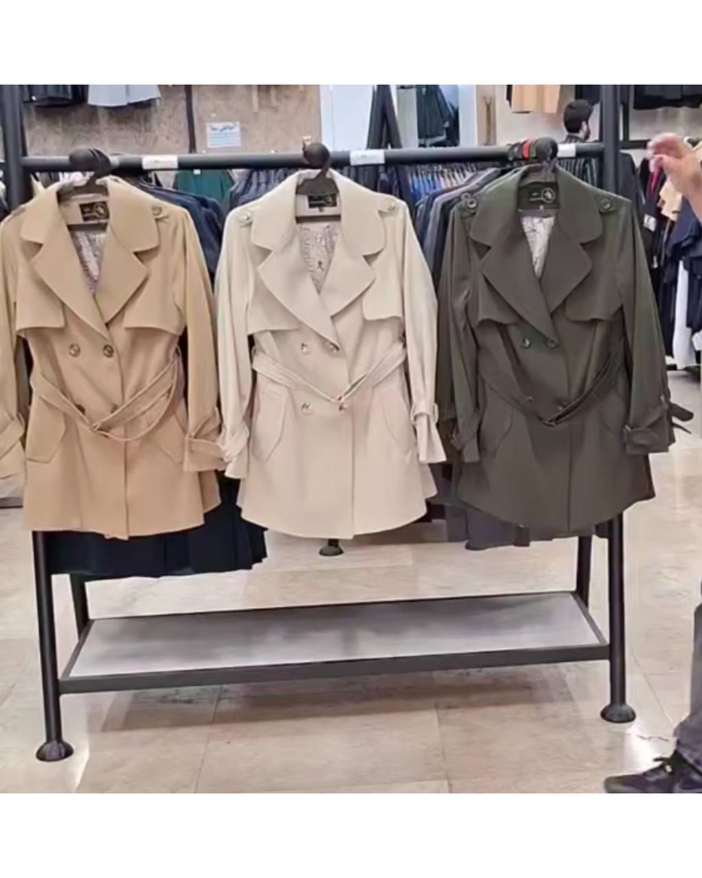 مدل پالتو بارونی کوتاه 5