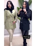 مدل پالتو بارونی کوتاه 8 - تصویر 3