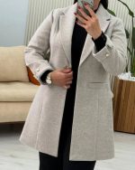 پالتو زنانه مدل بی تا پلاس - تصویر 3