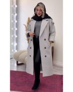 پالتو زنانه بلند فوتر - تصویر 5