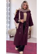 پالتو زنانه بلند فوتر - تصویر 4