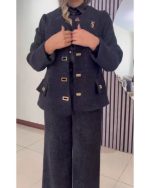 ست فوتر کت کوتاه و شلوار  زنانه - تصویر 4