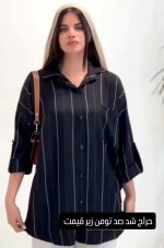 مانتو زنانه مدل راه راه 2 - تصویر 4