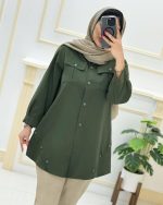 مانتو زنانه مدل نیلا - تصویر 2