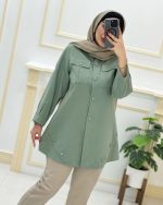 مانتو زنانه مدل نیلا - تصویر 3