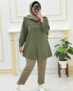 مانتو زنانه مدل نیلا - تصویر 5