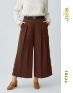 دامن شلواری زنانه 1 جنس مازراتی - تصویر 5