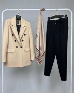 کت تک زنانه 3 جنس شانتون