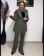 کت و شلوار زنانه 2 جنس شانتون - تصویر 6