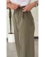 شلوار زنانه 1 جنس مازراتی - تصویر 4