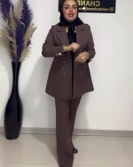 کت و شلوار زنانه 2 جنس شانتون - تصویر 3