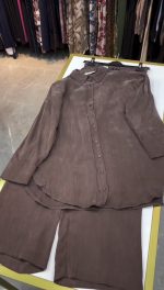 ست مانتو شلوار سیلک ۲